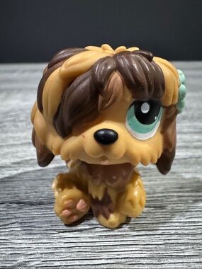 Littlest Pet Shop | #1077: Sheepdog (2007) - Collectible Toy Figure